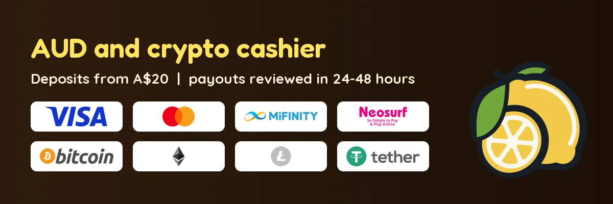 FatFruit Casino cashier for Australians: AUD and crypto methods, deposits from A$20
